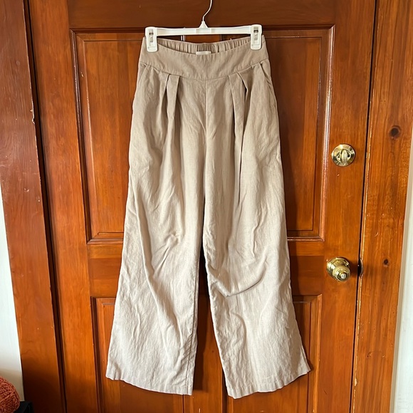 Abercrombie & Fitch Linen Blend Pants - Picture 1 of 3